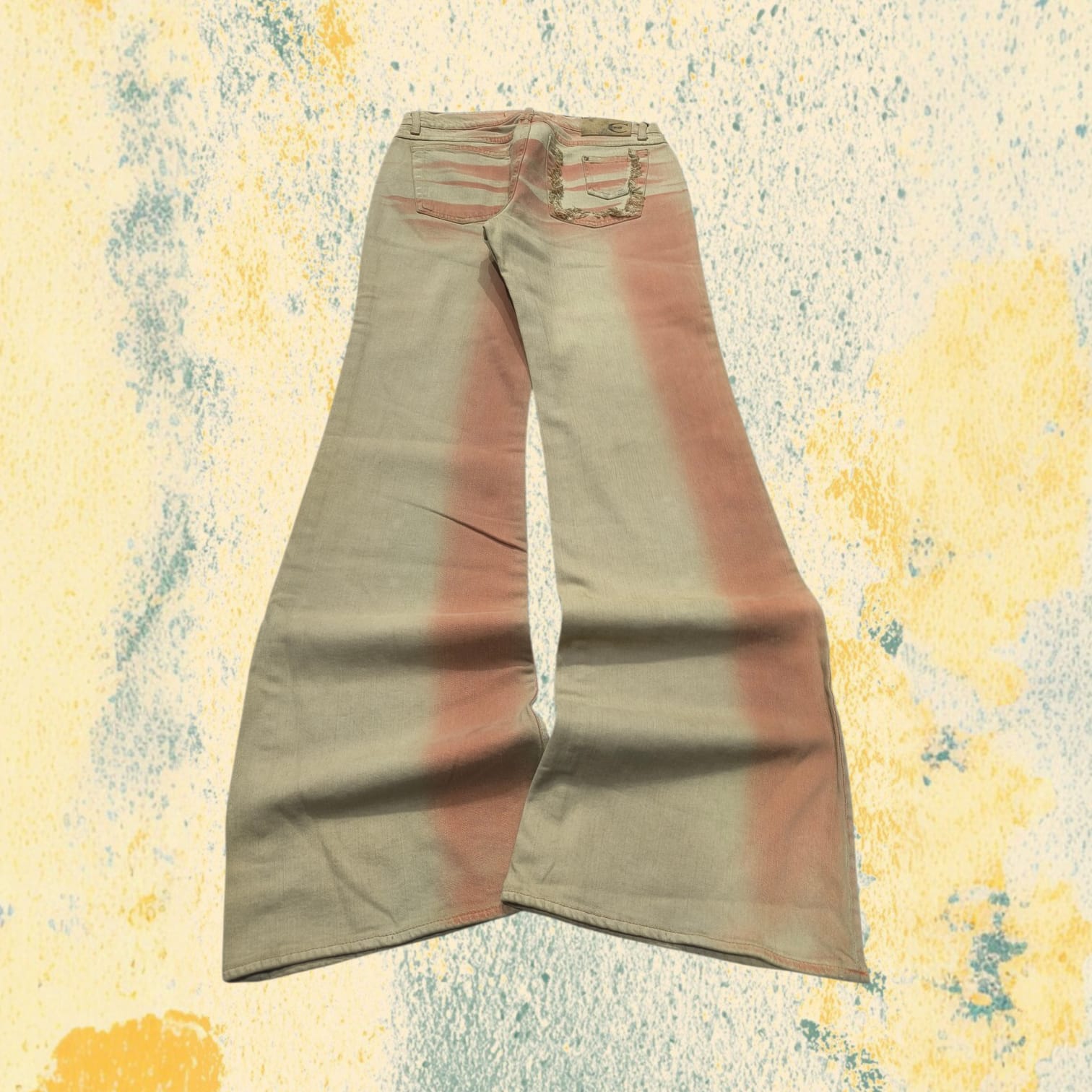 Denim Jeans Just Cavalli Y2K Vintage BootCut Flare Fit Da Donna (S)