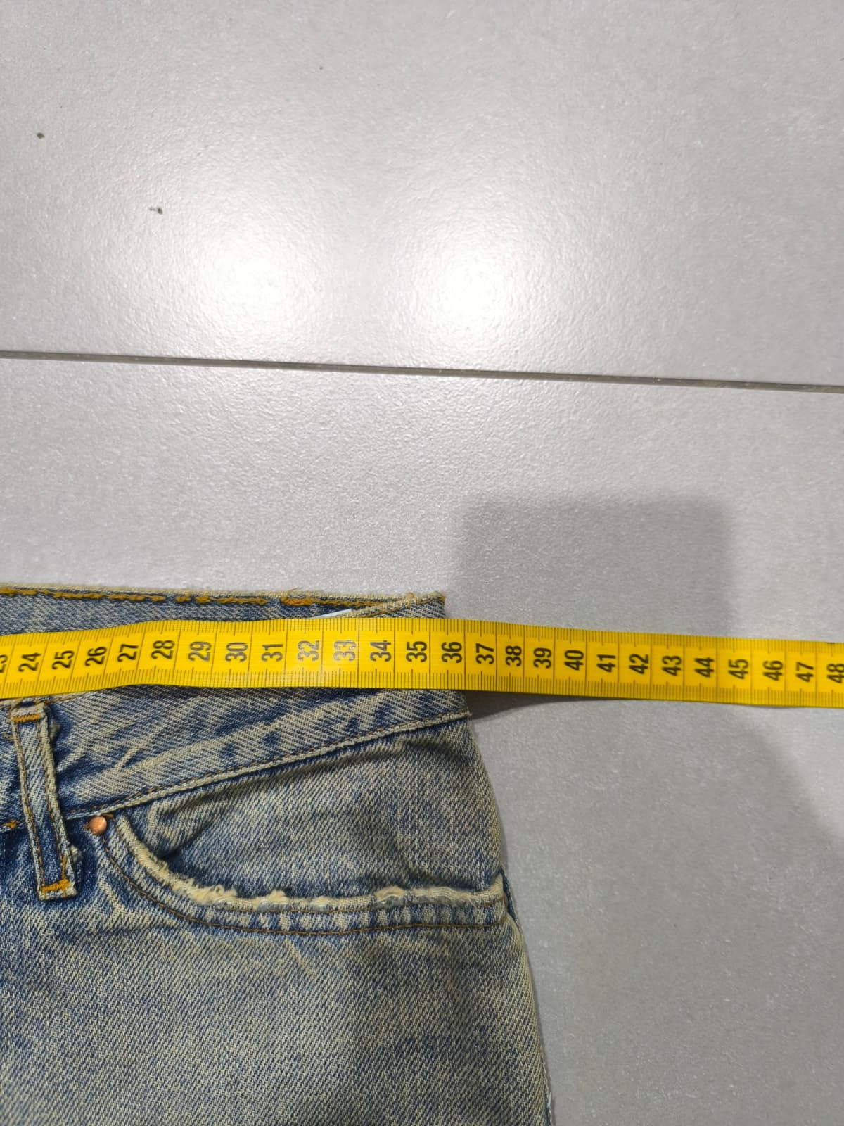 Denim Jeans Just Cavalli Ripped Y2K Vintage BootCut Straight Fit Da Donna (XS)