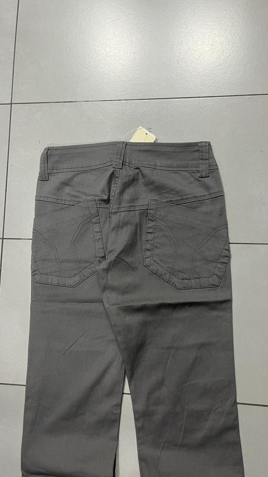 Gray Pants Flare Fit Vintage Y2K - Pantaloni Svasati (XS)