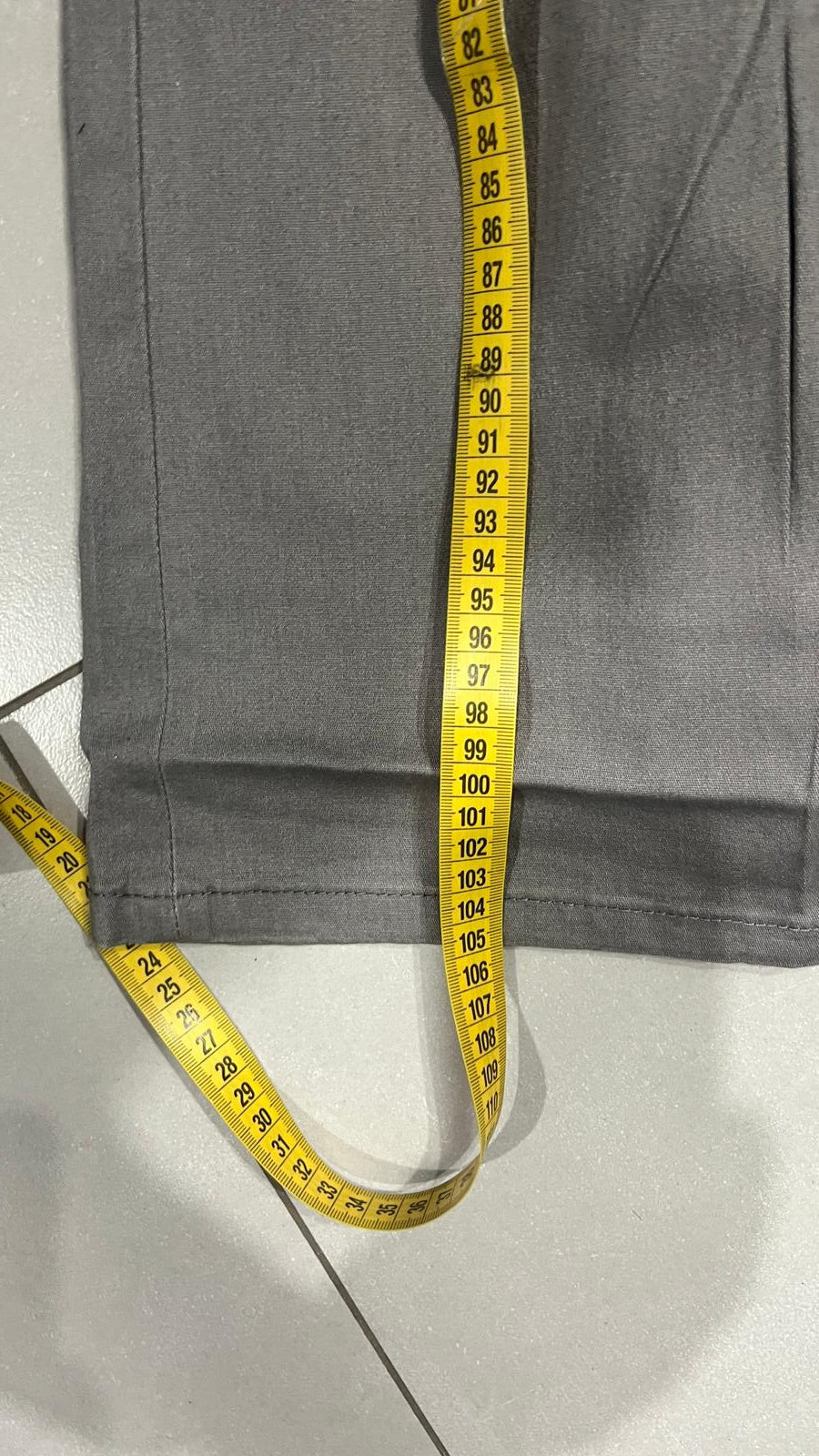 Gray Pants Flare Fit Vintage Y2K - Pantaloni Svasati (XS)