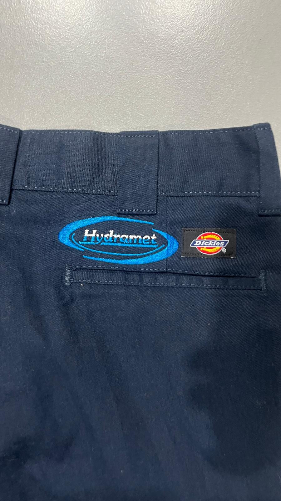 Cotton Pants Dickies Blu Straight Fit Vintage Y2K (M)