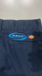 Cotton Pants Dickies Blu Straight Fit Vintage Y2K (M)