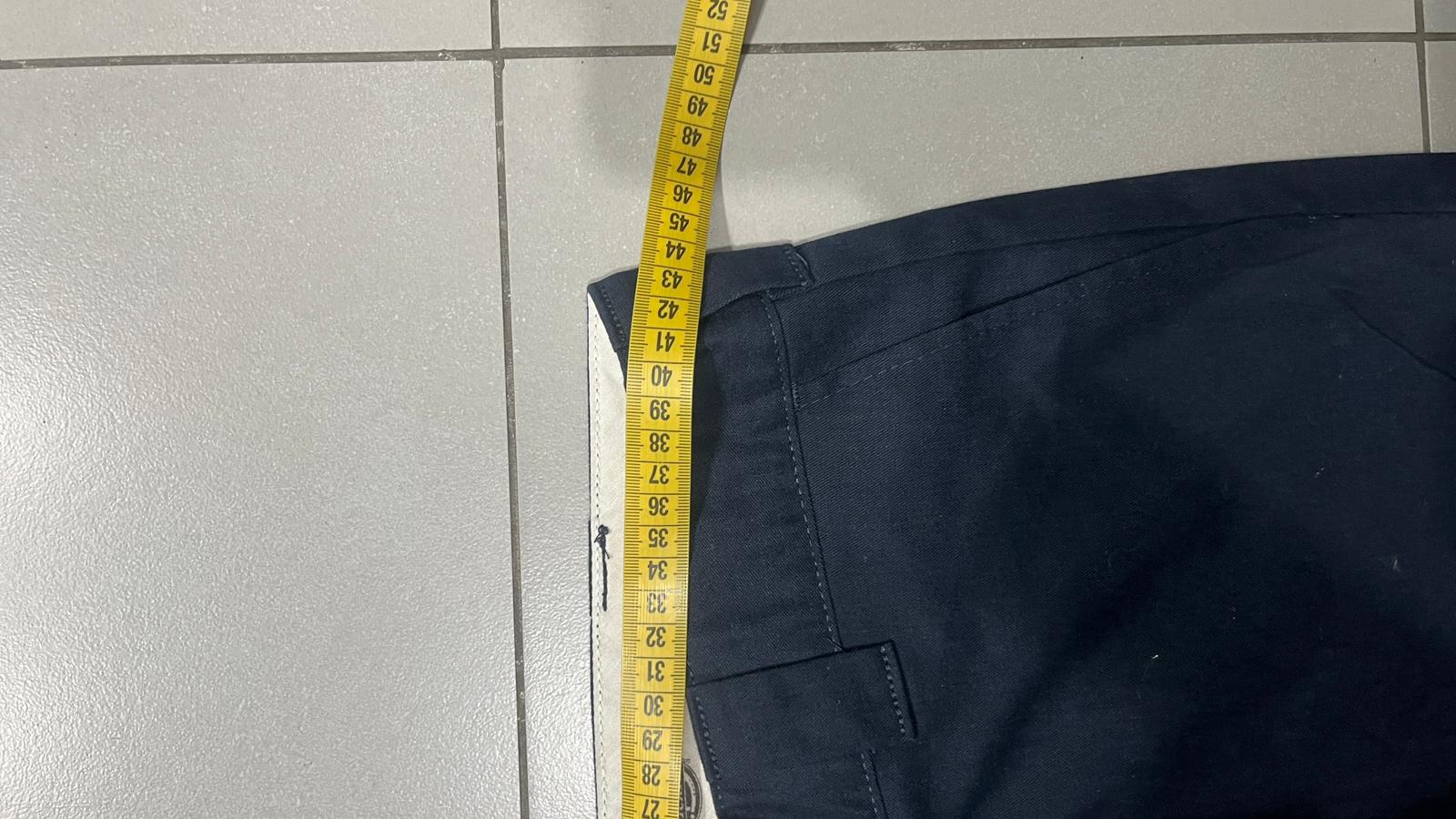Cotton Pants Dickies Blu Straight Fit Vintage Y2K (M)
