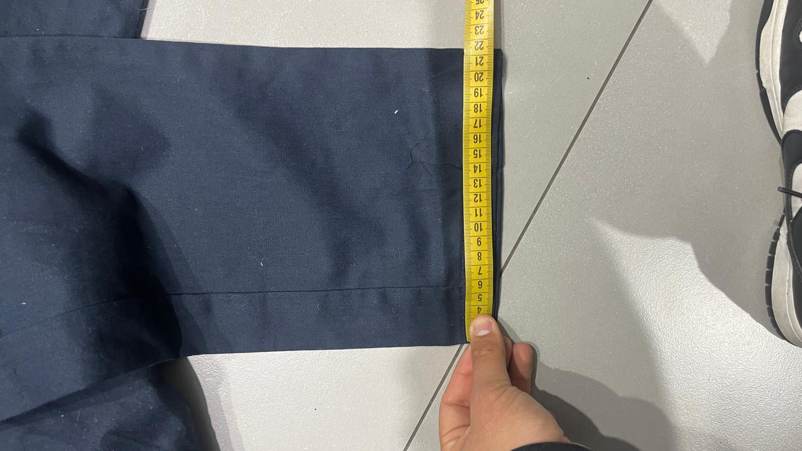 Cotton Pants Dickies Blu Straight Fit Vintage Y2K (M)