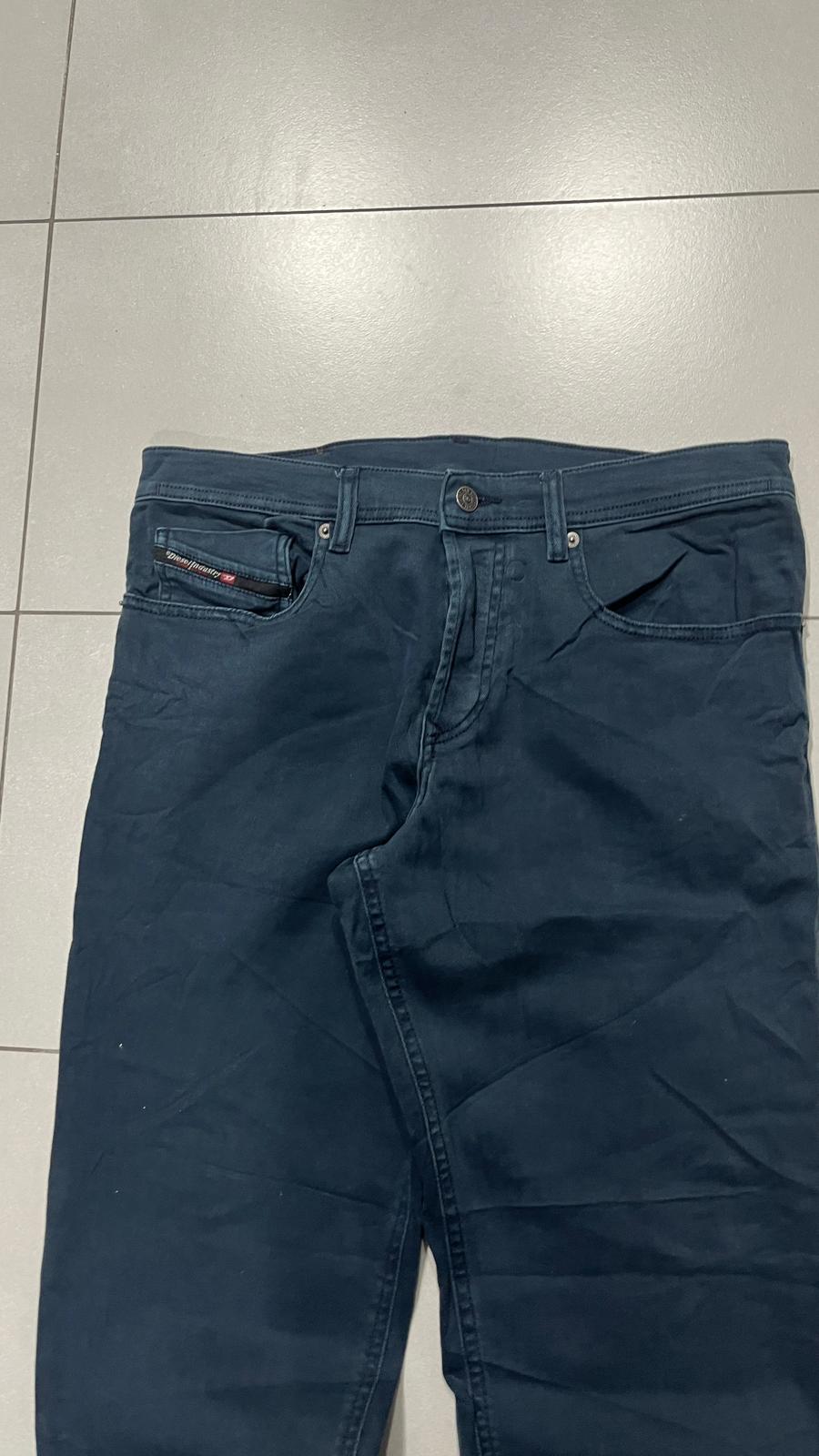 Denim Jeans Diesel Straight Fit Dark Blu Vintage Y2K (M)