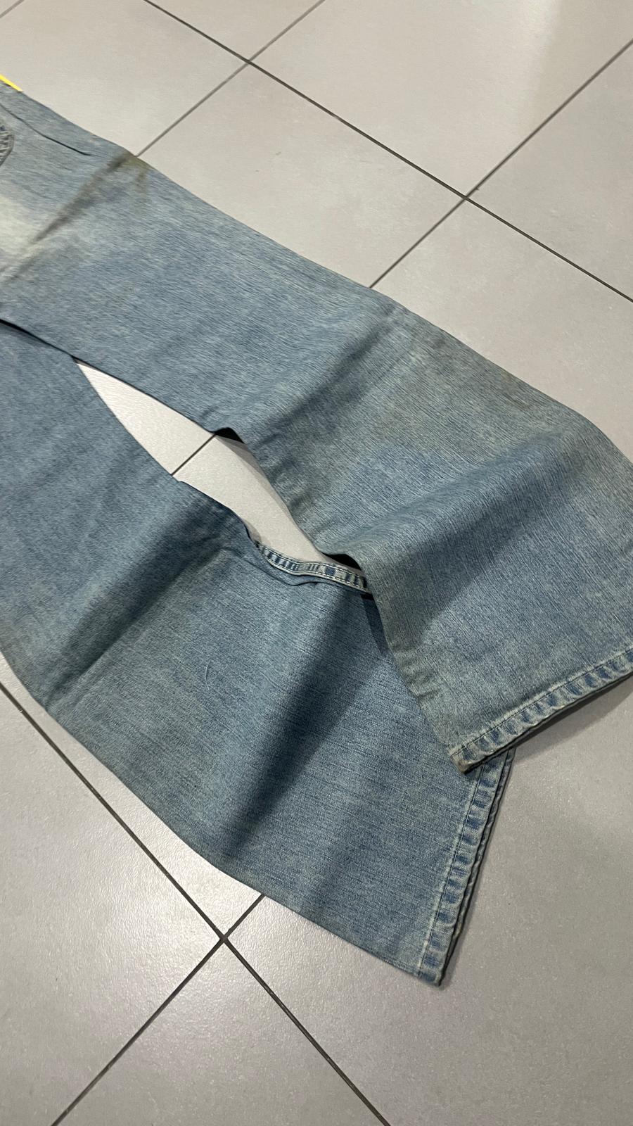 Denim Lee Jeans Baggy Fit Flared Vintage Y2K (XS)