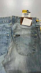 Denim Lee Jeans Baggy Fit Flared Vintage Y2K (XS)