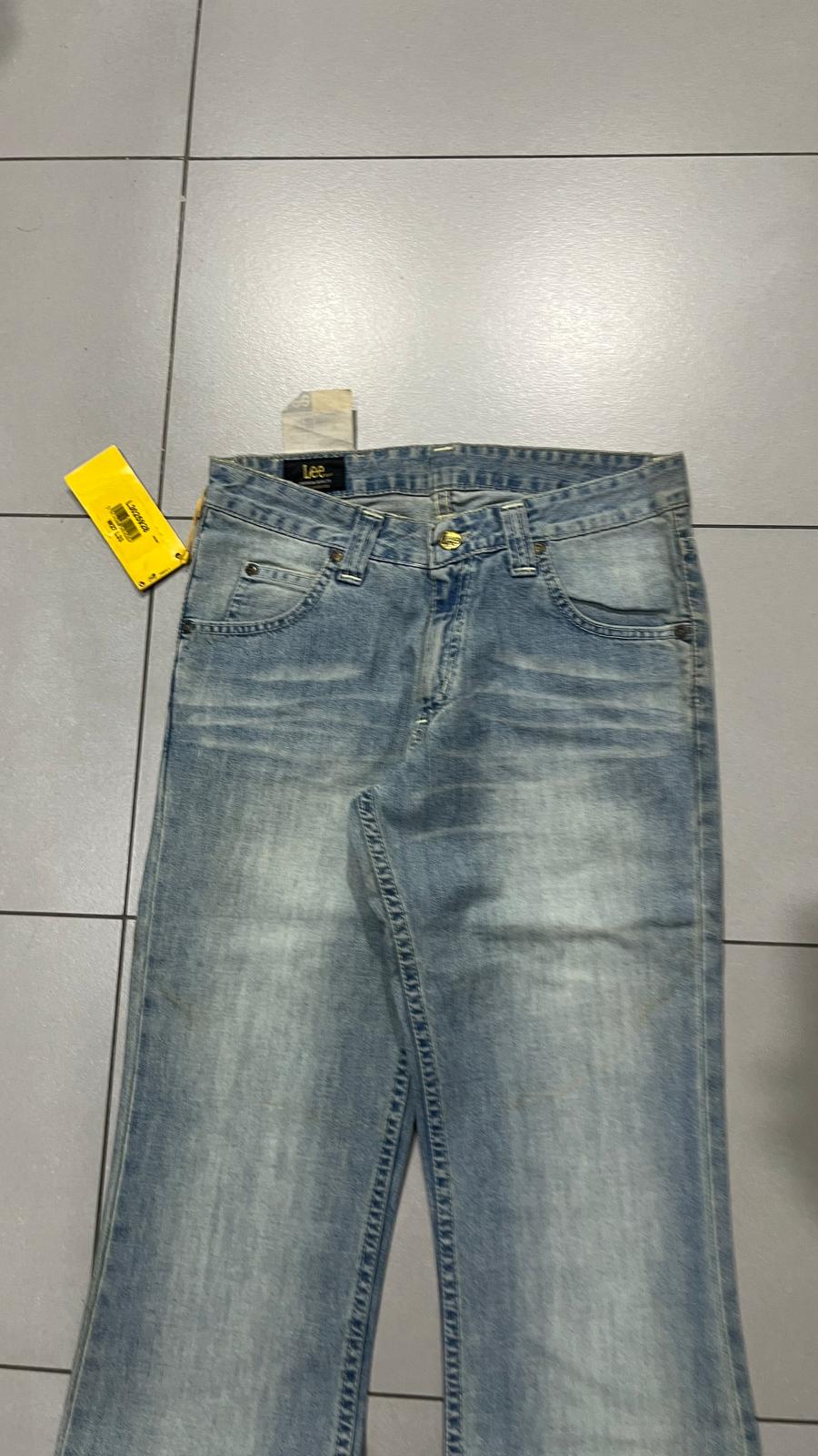 Denim Lee Jeans Baggy Fit Flared Vintage Y2K (XS)