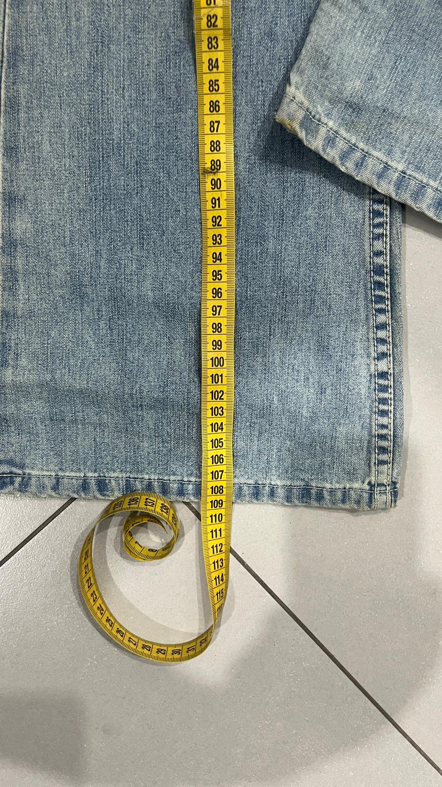 Denim Lee Jeans Baggy Fit Flared Vintage Y2K (XS)