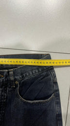 Denim Jeans Hugo Boss Dark Black Baggy Fit (S) Vintage Y2K