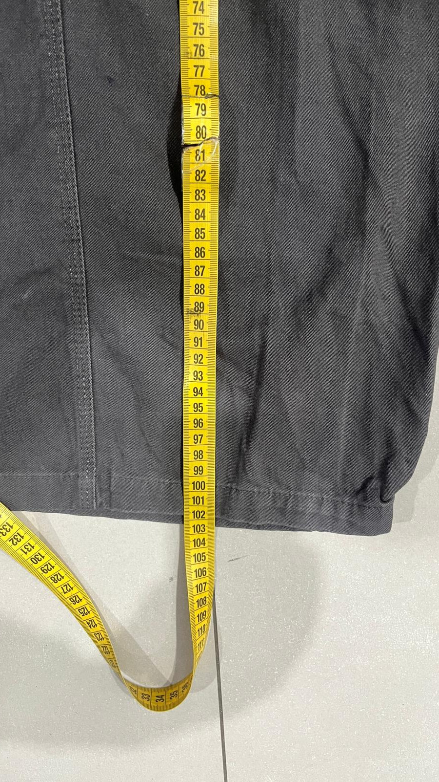Baggy Cargo Pants Super Baggy Fit Gray Vintage Y2K (XXL)