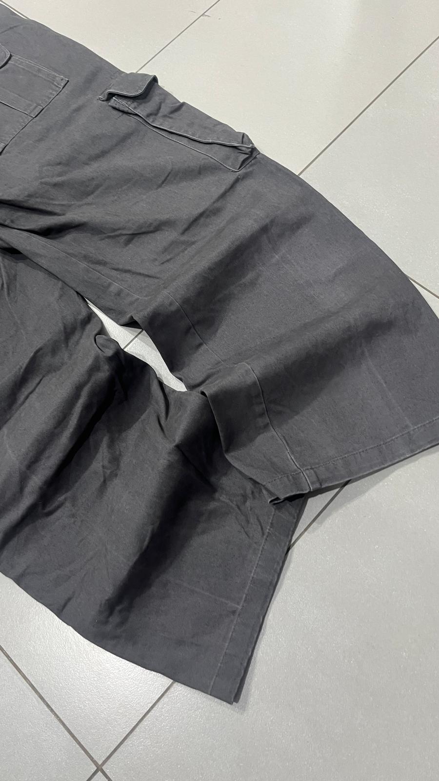 Baggy Cargo Pants Super Baggy Fit Gray Vintage Y2K (XXL)