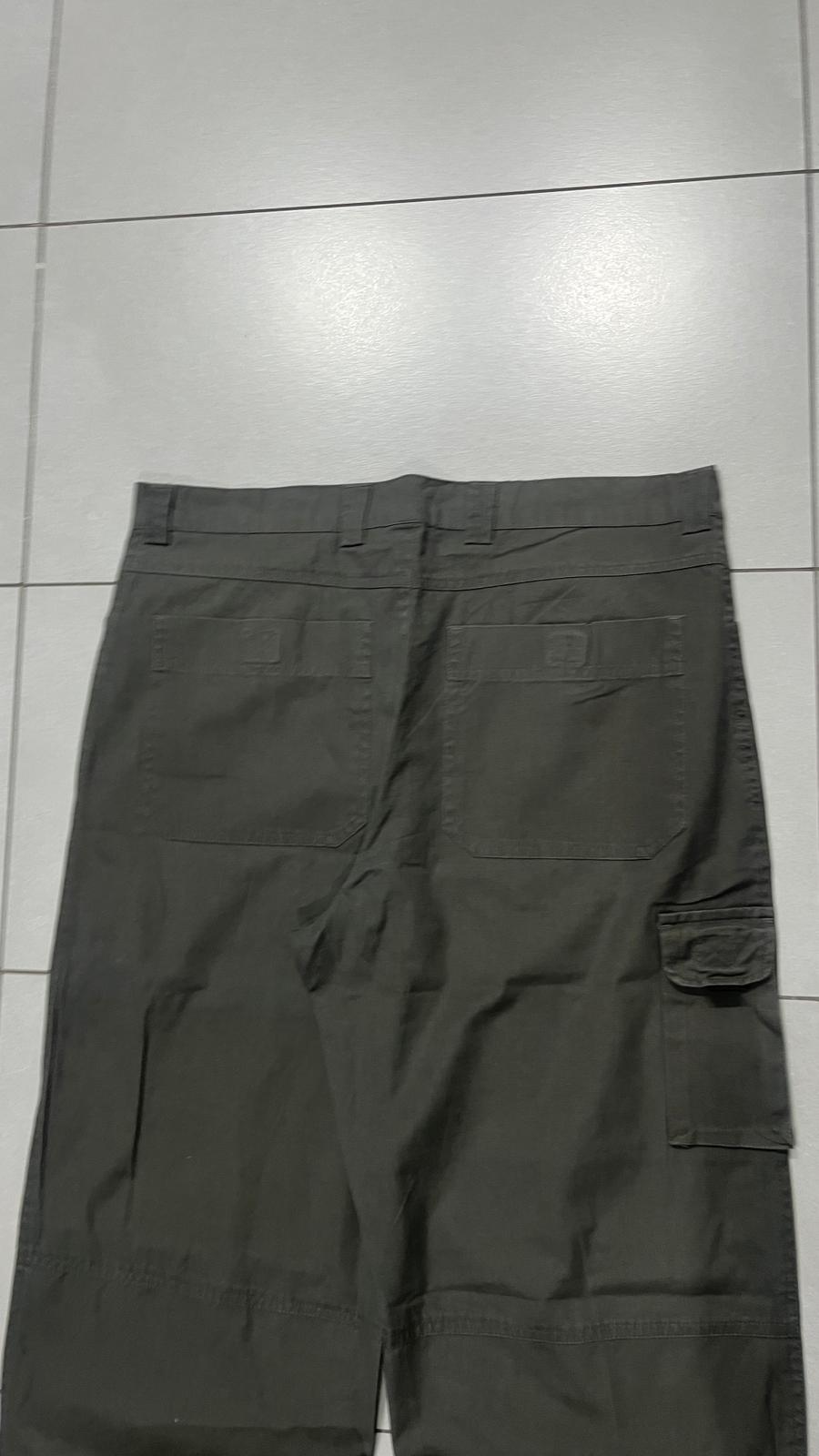 Pantalone Cargo Baggy Fit Verde Militare Vintage Y2K (XL)