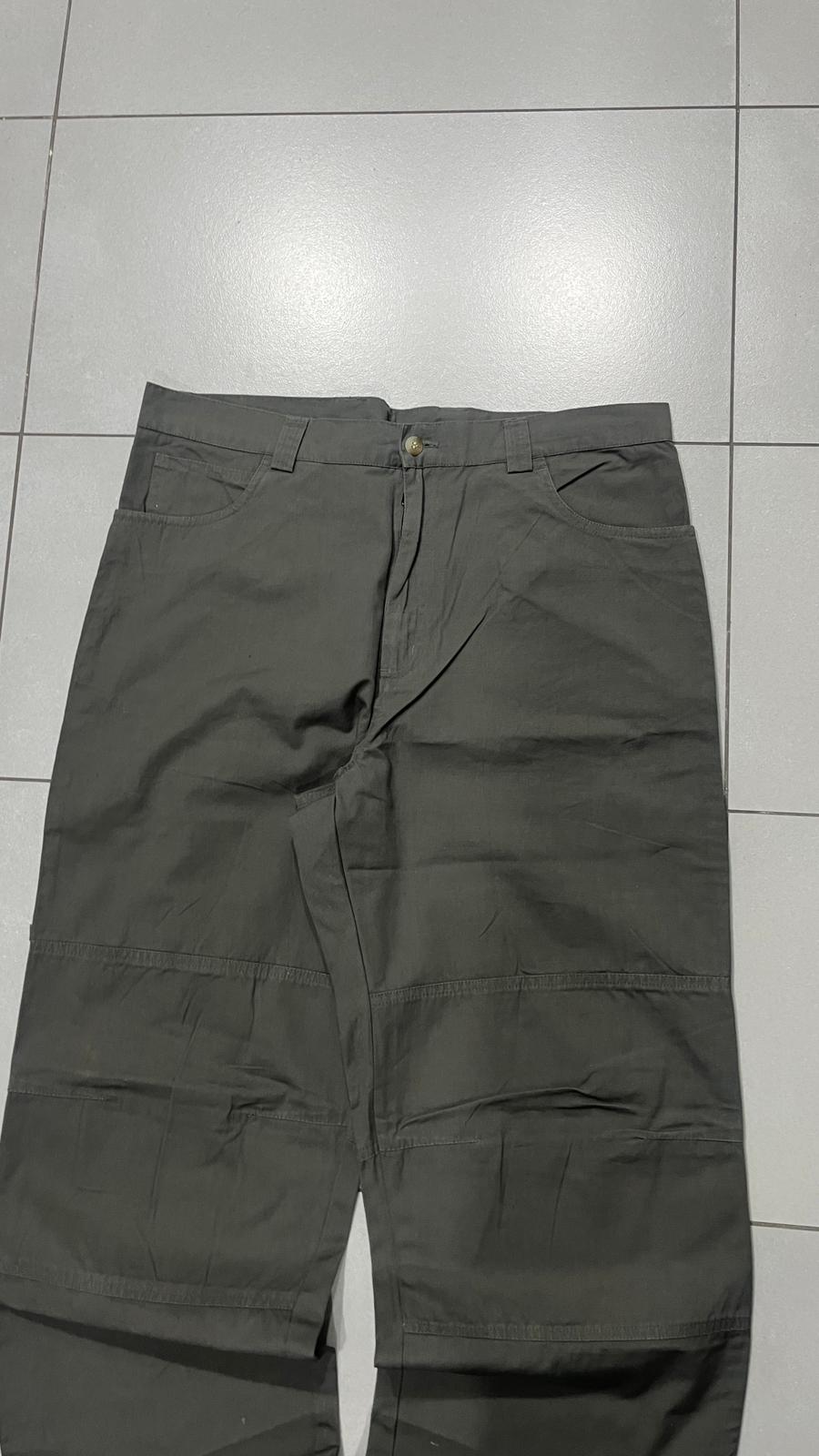 Pantalone Cargo Baggy Fit Verde Militare Vintage Y2K (XL)
