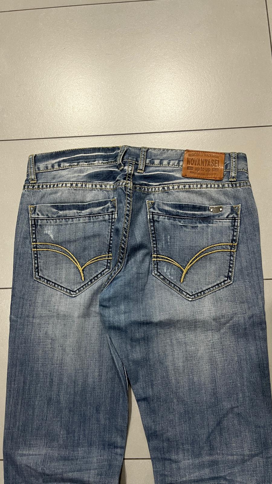 Denim Jeans Novantasei Straight Fit Light Blu Vintage Y2K (L)