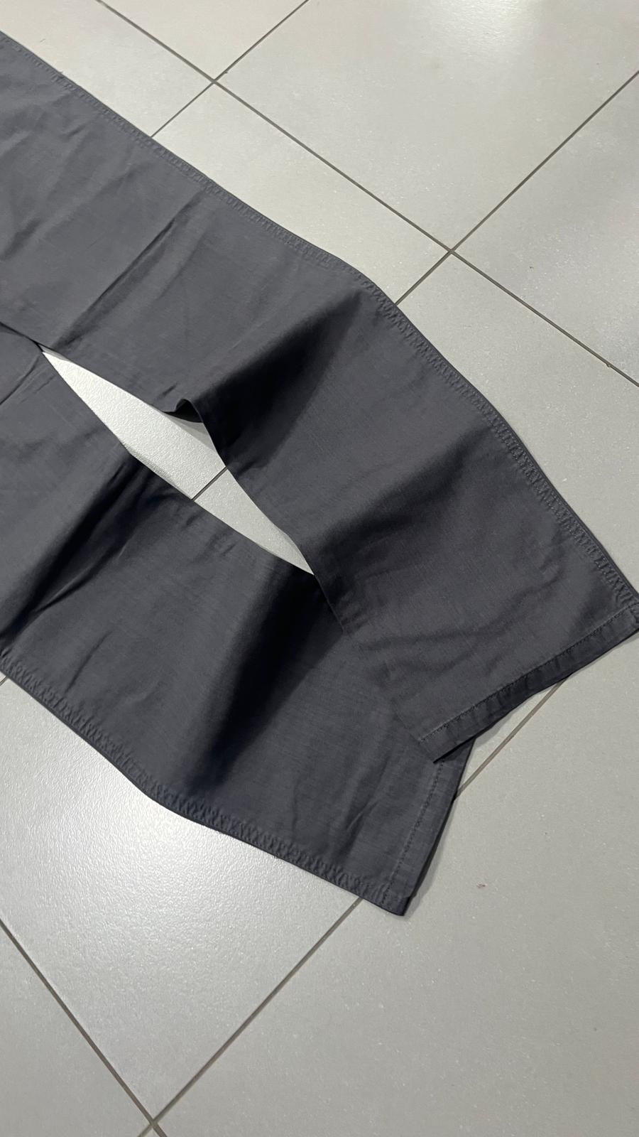 Gray Pants Straight Fit - Pantalone in Tessuto Leggero (M)