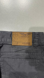 Gray Pants Straight Fit - Pantalone in Tessuto Leggero (M)