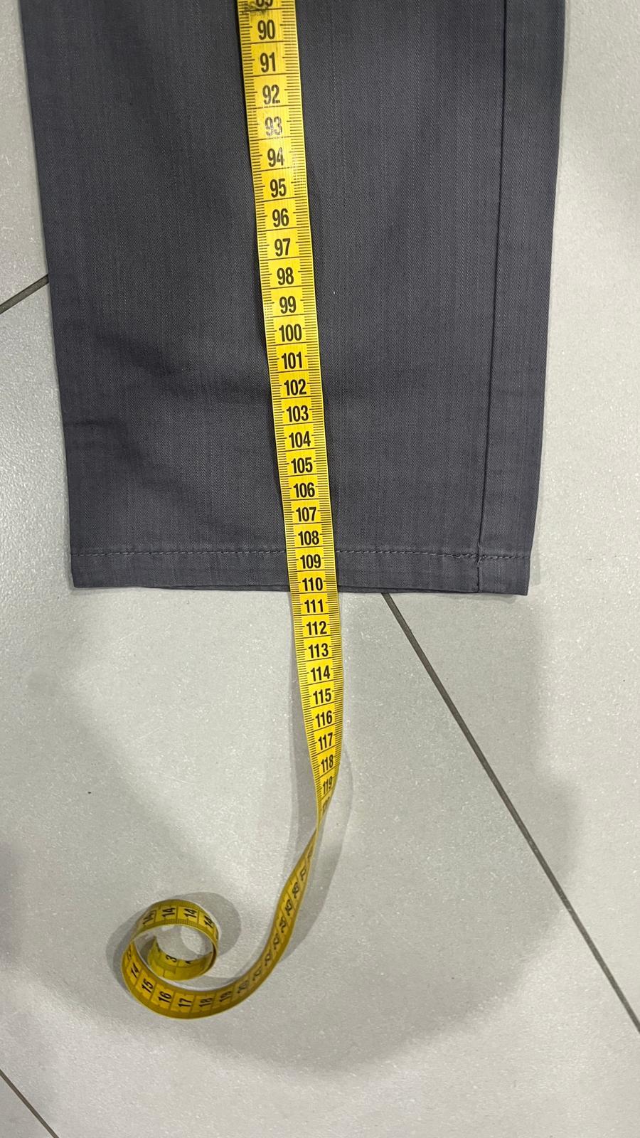 Gray Pants Straight Fit - Pantalone in Tessuto Leggero (M)