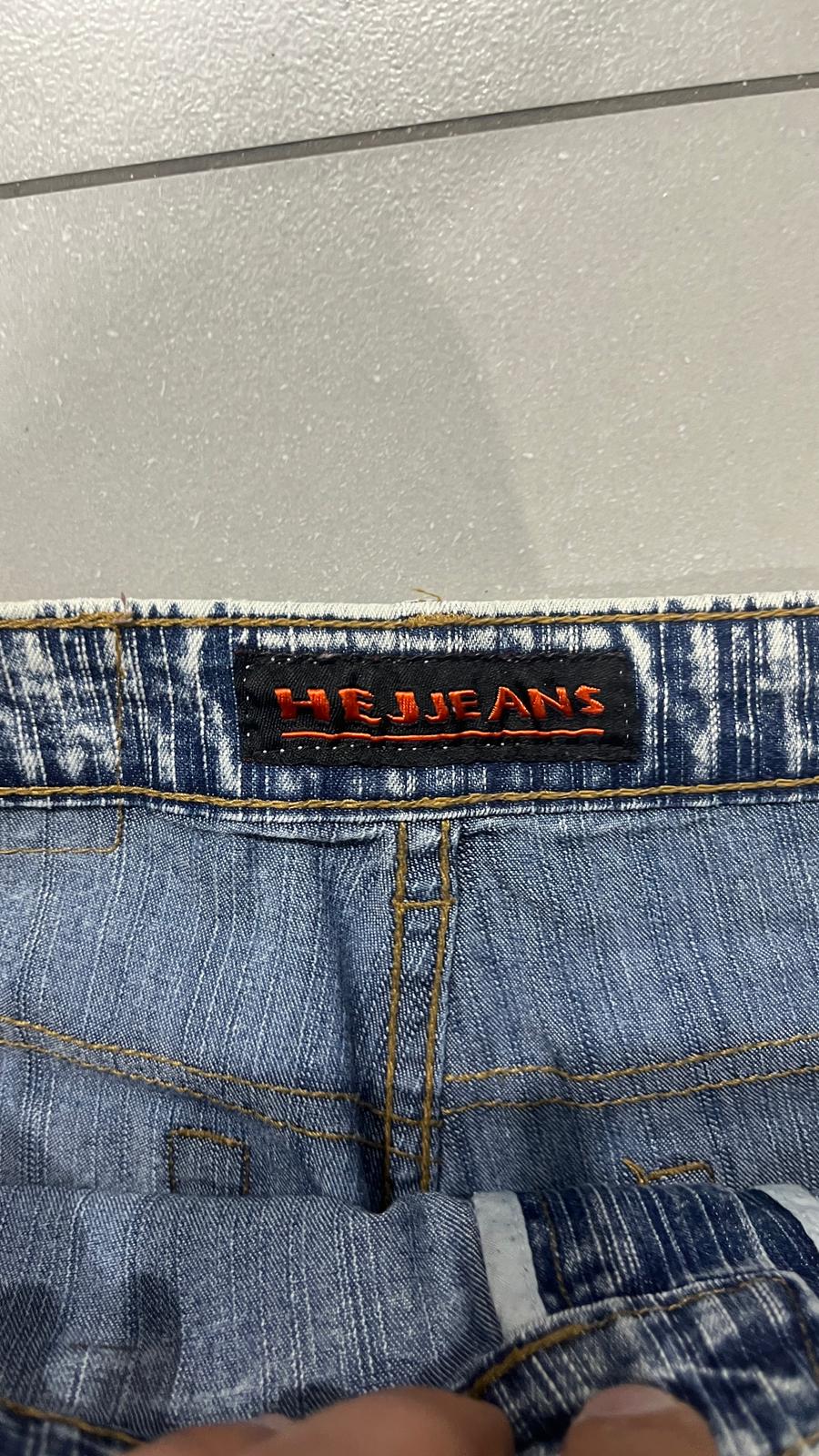 Denim Jeans Marble Flare Fit Y2K Vintage - Jeans Svasati (XS)