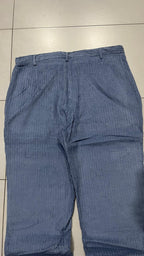 Silk Pants Baggy Fit Light Blue Vintage Y2K (L)