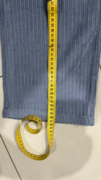 Silk Pants Baggy Fit Light Blue Vintage Y2K (L)