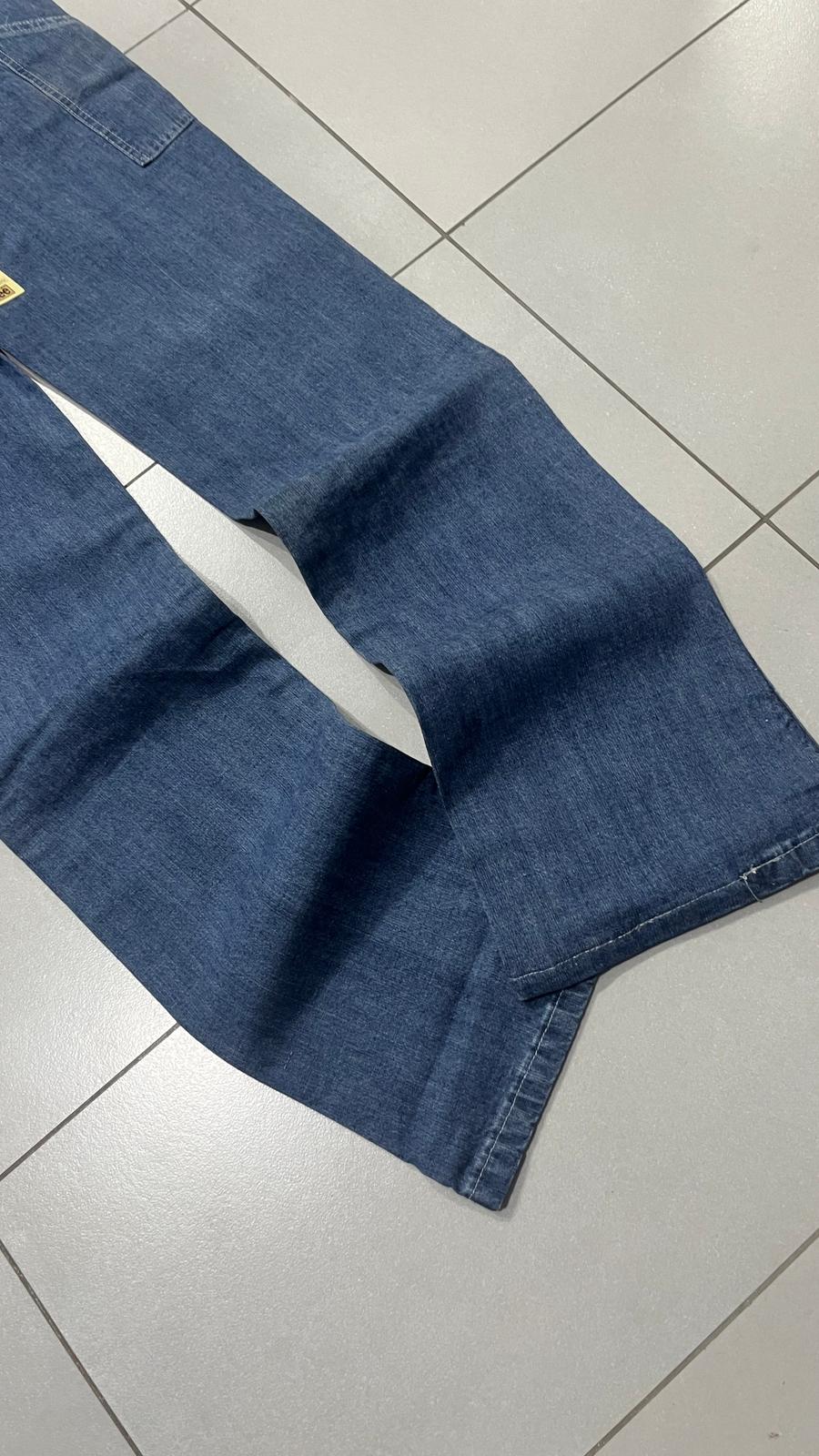 Denim Jeans Lee Carpenter Blu Baggy / Straight Fit (S)