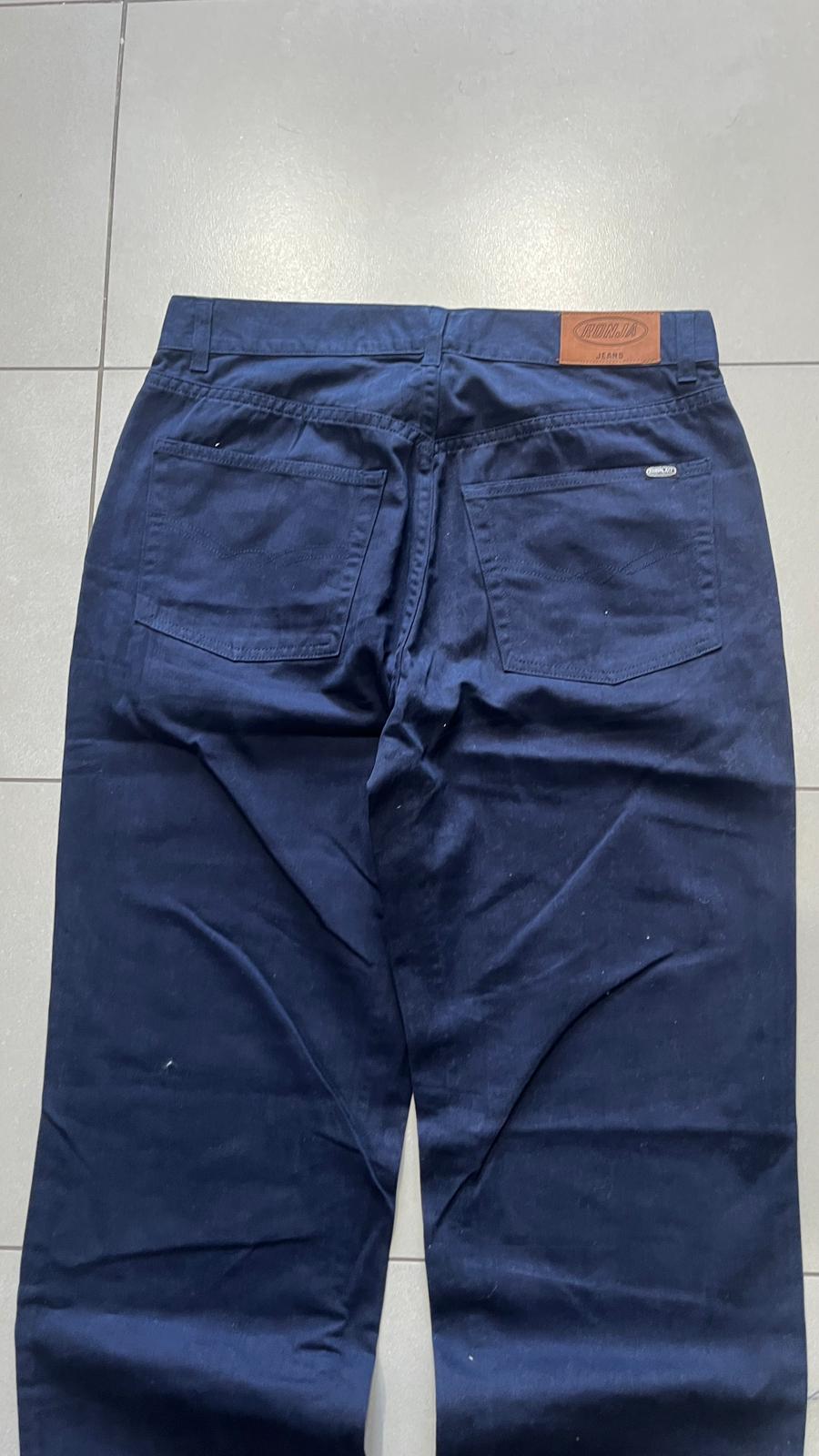 Blu Pants Cotton Light Baggy Fit (M) Vintage Y2K