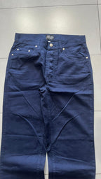 Blu Pants Cotton Light Baggy Fit (M) Vintage Y2K