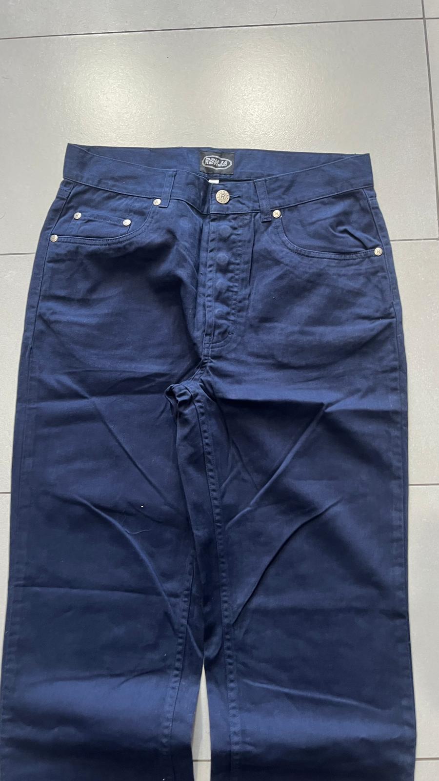 Blu Pants Cotton Light Baggy Fit (M) Vintage Y2K