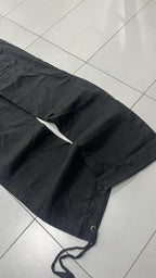 Baggy Pants Low Waist Baggy Fit Y2K Black (M) da Donna