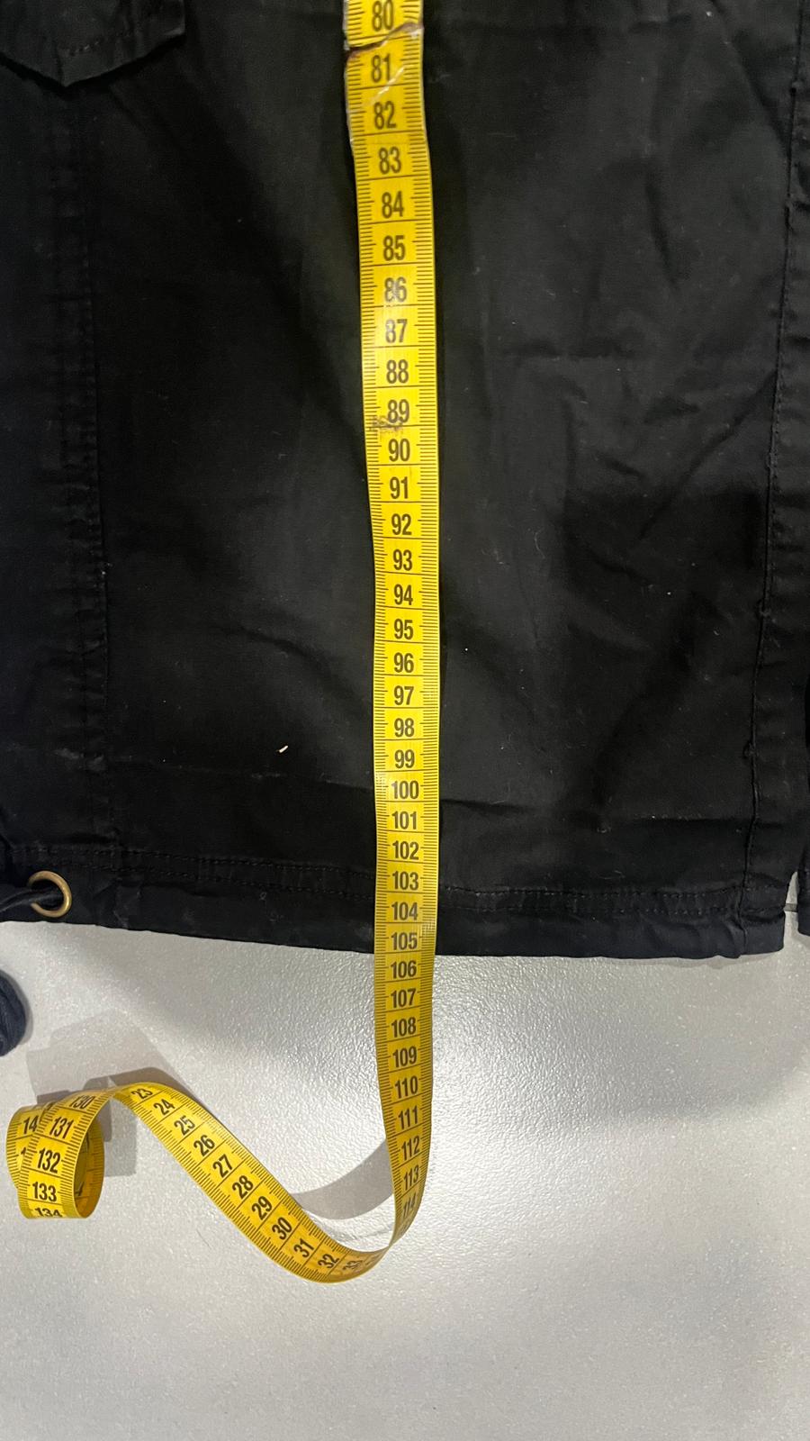 Baggy Pants Low Waist Baggy Fit Y2K Black (M) da Donna