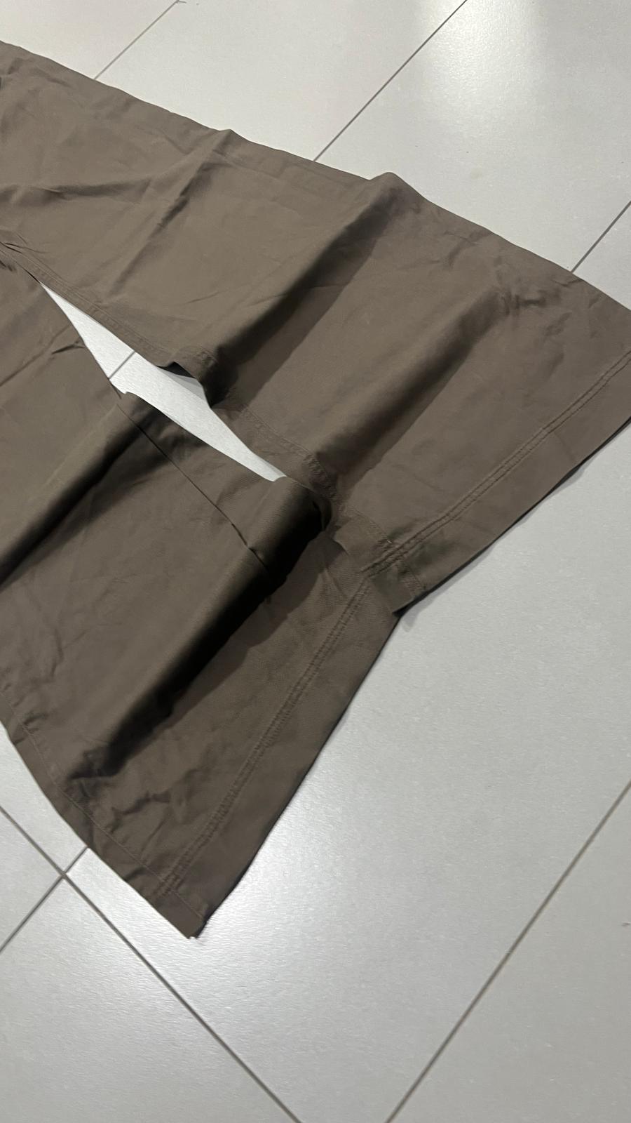Pantaloni Baggy Fit Brown Super Bootcut Brown Vintage Y2K (XS)