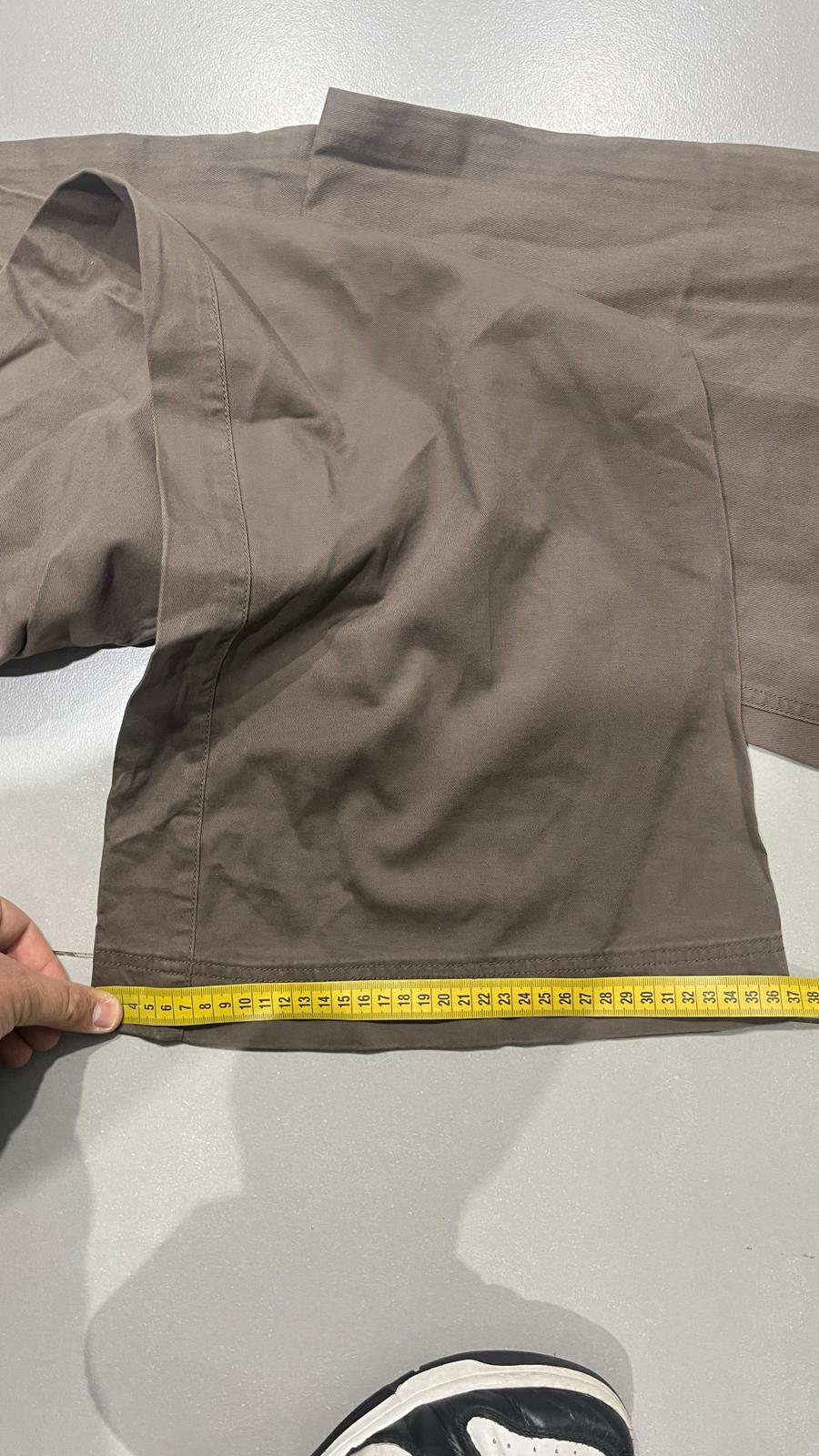 Pantaloni Baggy Fit Brown Super Bootcut Brown Vintage Y2K (XS)