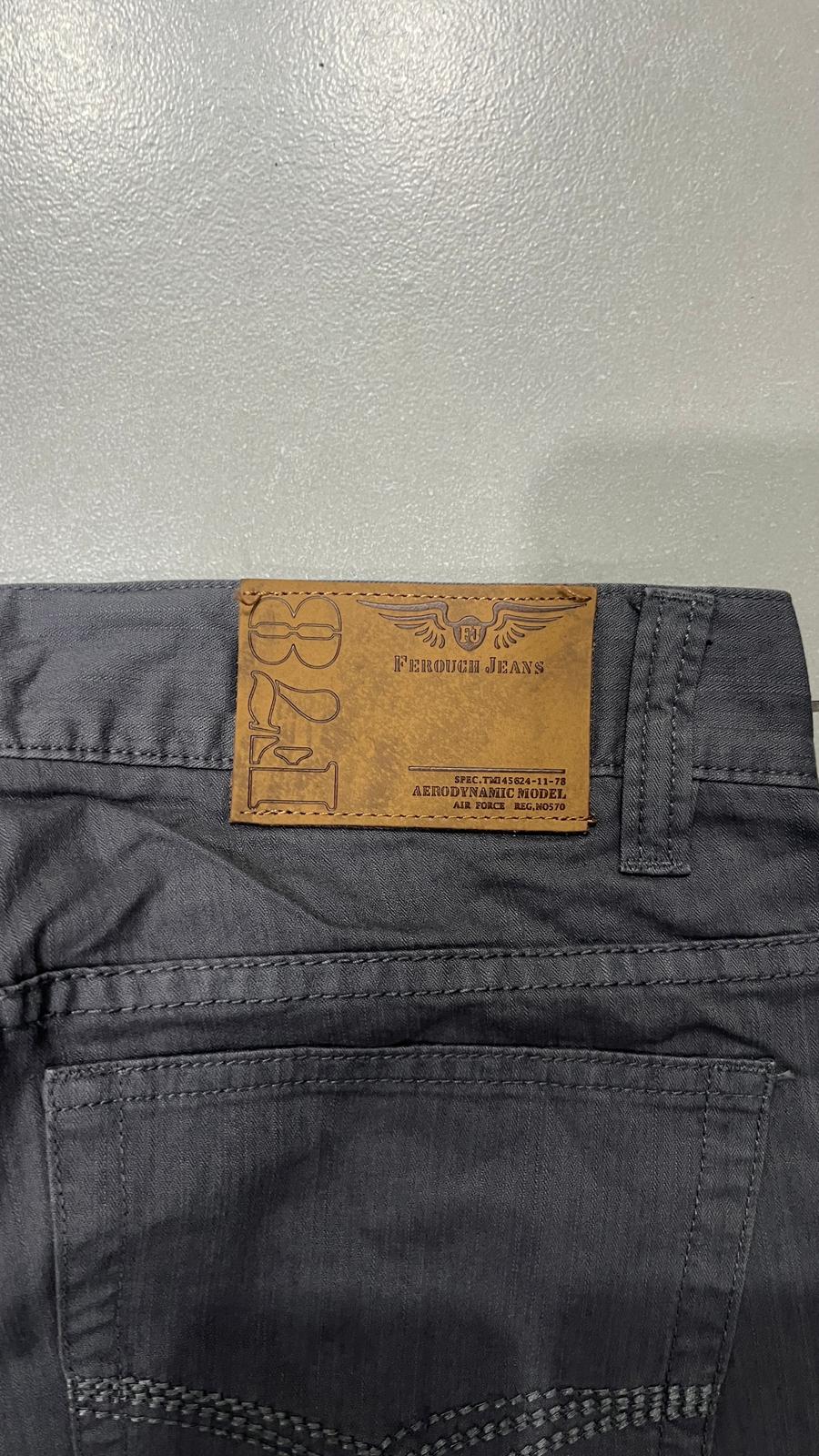 Gray Pants Straight Fit - Pantalone in Tessuto Leggero (M)