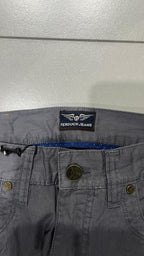 Gray Pants Straight Fit - Pantalone in Tessuto Leggero (M)