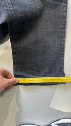 Denim Jeans Tommy Hilfiger Dark Blue Straight Fit Vintage Y2K (L)