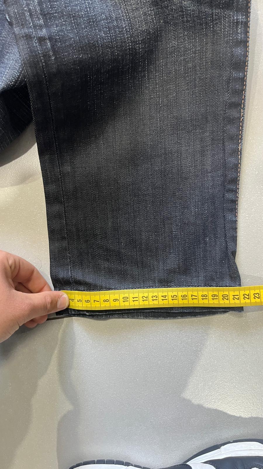 Denim Jeans Tommy Hilfiger Dark Blue Straight Fit Vintage Y2K (L)