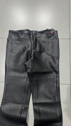 Real Leather Jeans - Pantaloni in Vera Pelle da Donna Bootcut Flare Fit (XS)