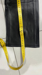 Real Leather Jeans - Pantaloni in Vera Pelle da Donna Bootcut Flare Fit (XS)