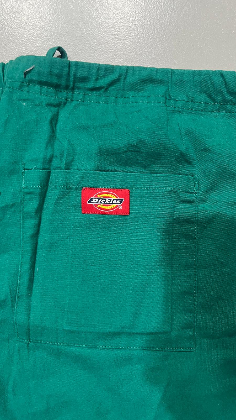 Cotton Pants Dickies Green (M) Straight Fit Vintage Y2K