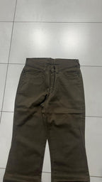 Denim Jeans Wrangler Brown Bootcut Fit a Zampa (XS) da Donna