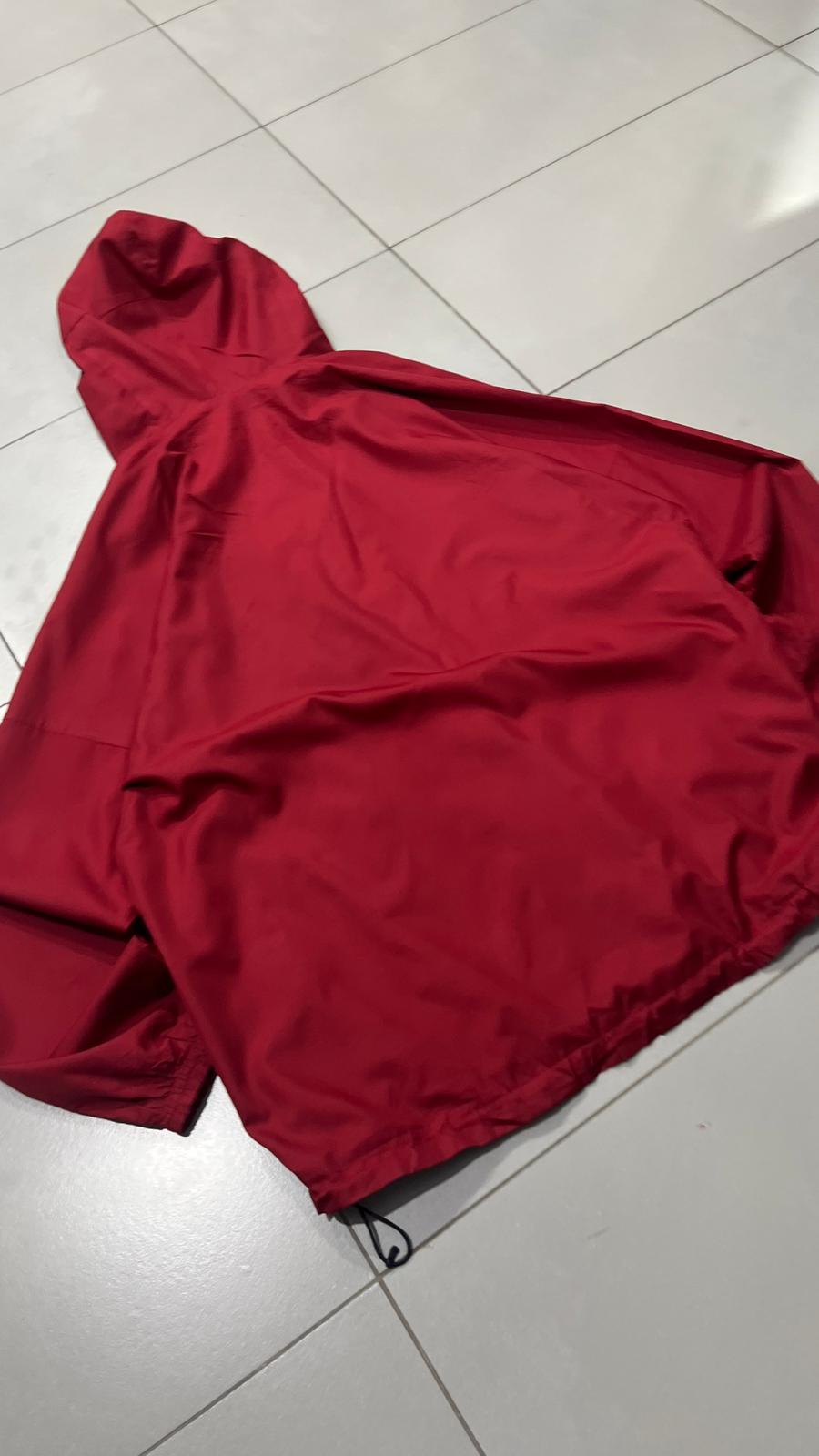 Adidas Track Jacket Rossa Uomo L Vintage Y2K Full Zip Sportiva Streetwear