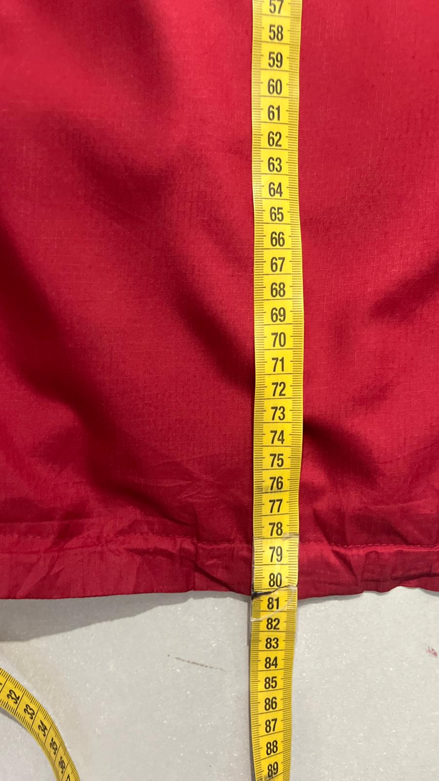 Adidas Track Jacket Rossa Uomo L Vintage Y2K Full Zip Sportiva Streetwear