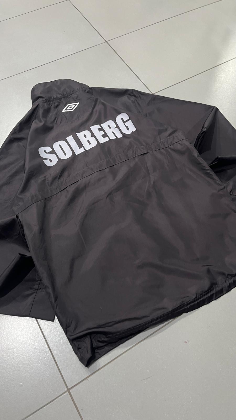 Umbro Track Jacket Marrone Vintage Uomo M/Y2K Zip Streetwear Retro