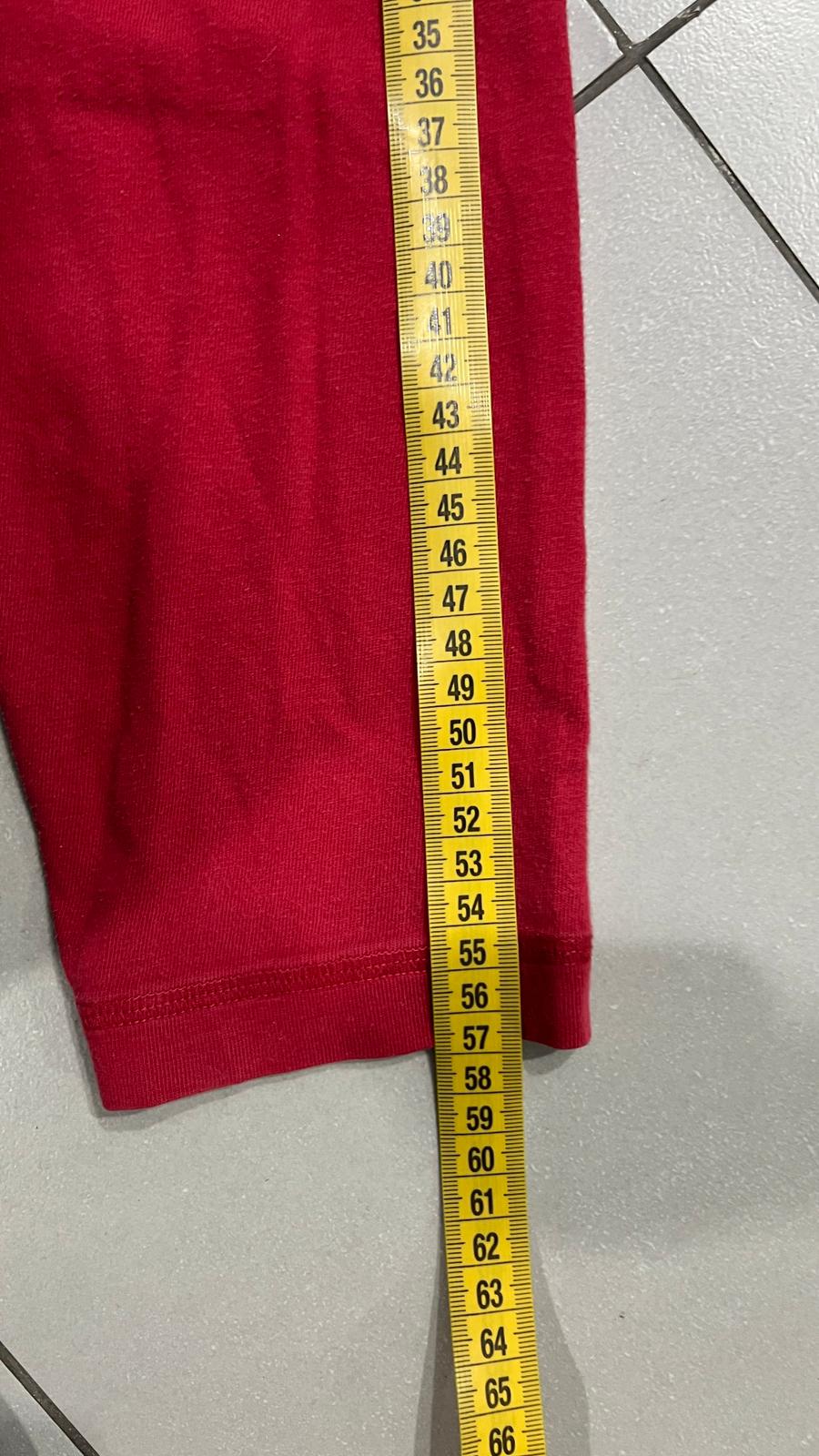 Felpa Champion Rossa con Logo Ricamato - Embroidered Red Champion Sweatshirt Vintage Y2K (S)