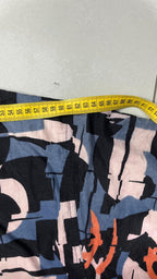 Giacca Reebok vintage fantasia astratta oversize Y2K (L)