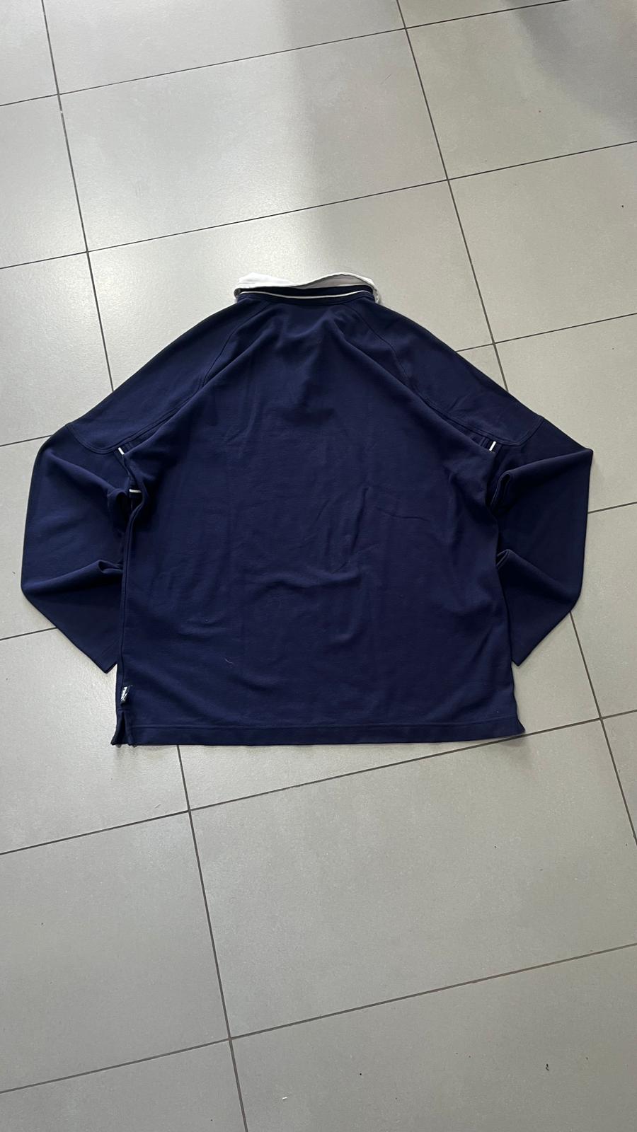 Polo Puma Italia vintage blu navy tg XL oversize
