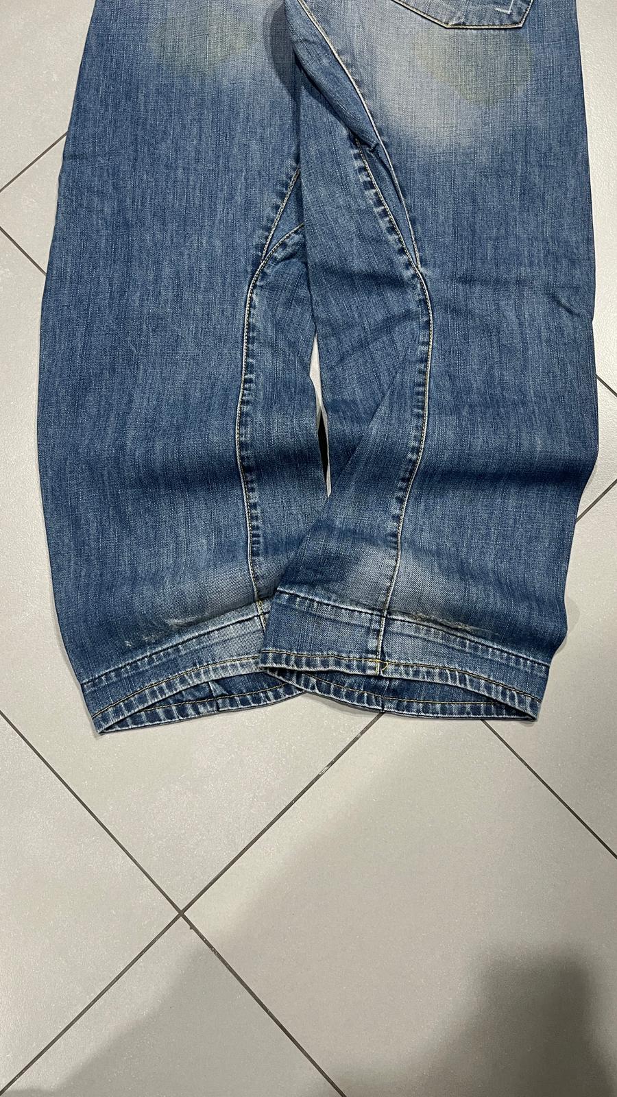Jeans Levi’s Engineered uomo baggy wide leg denim Y2K vintage (L)