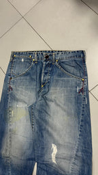 Jeans Levi’s Engineered uomo baggy wide leg denim Y2K vintage (L)