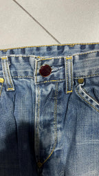 Jeans Levi’s Engineered uomo baggy wide leg denim Y2K vintage (L)